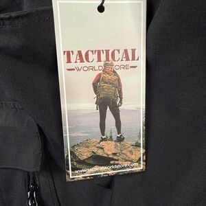 NWT Tactical World Store Mens Black Cargo Tactical Series Stretch Pants 34x31